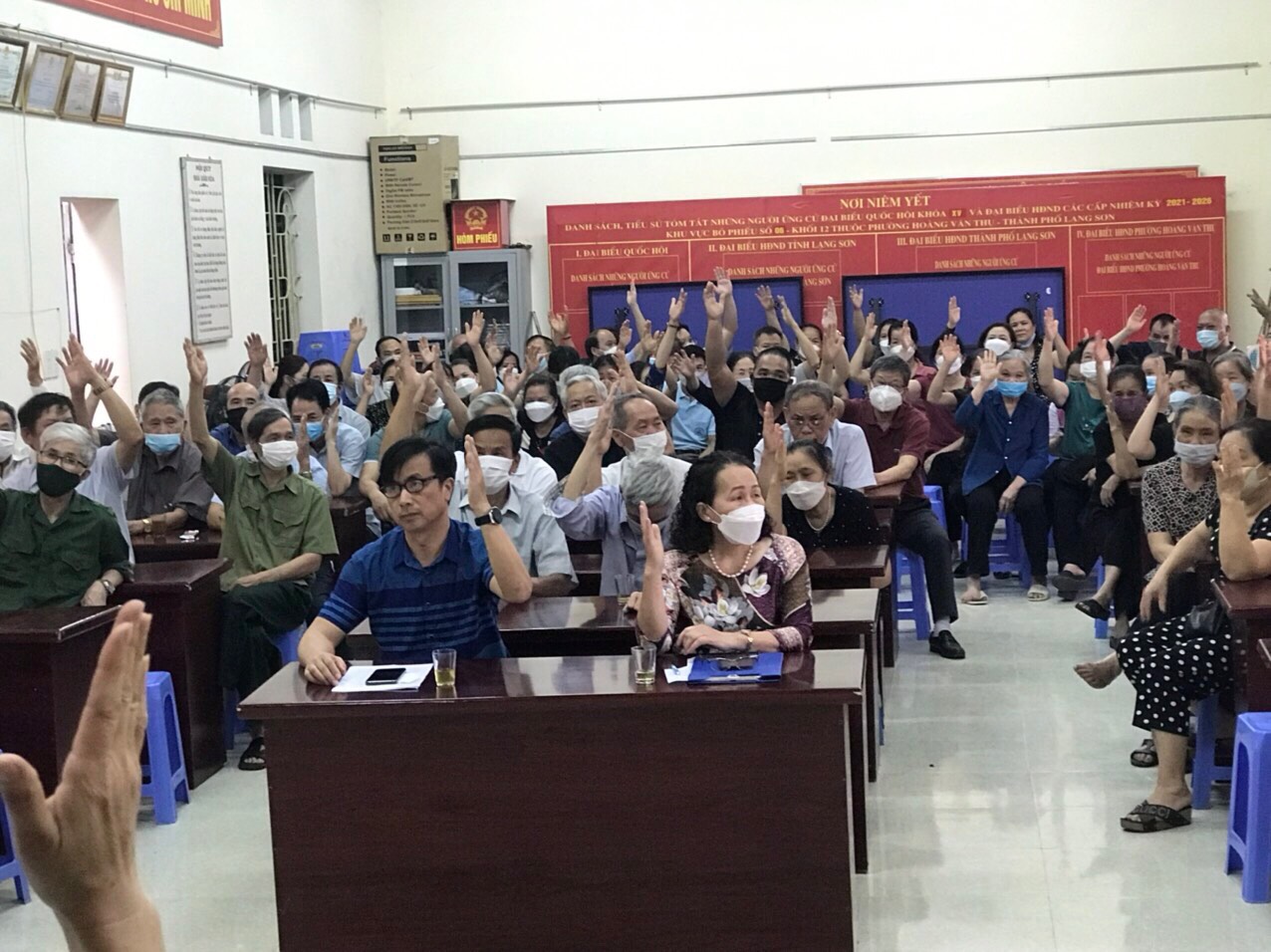 Bầu cử Tổ trưởng Tổ dân phố 12, phường Hoàng Văn Thụ, thành phố Lạng Sơn